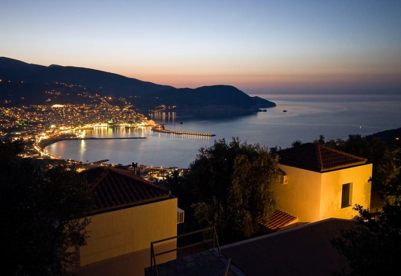 Villa Kalypso And Villa Kirki Skopelos stad Exteriör bild