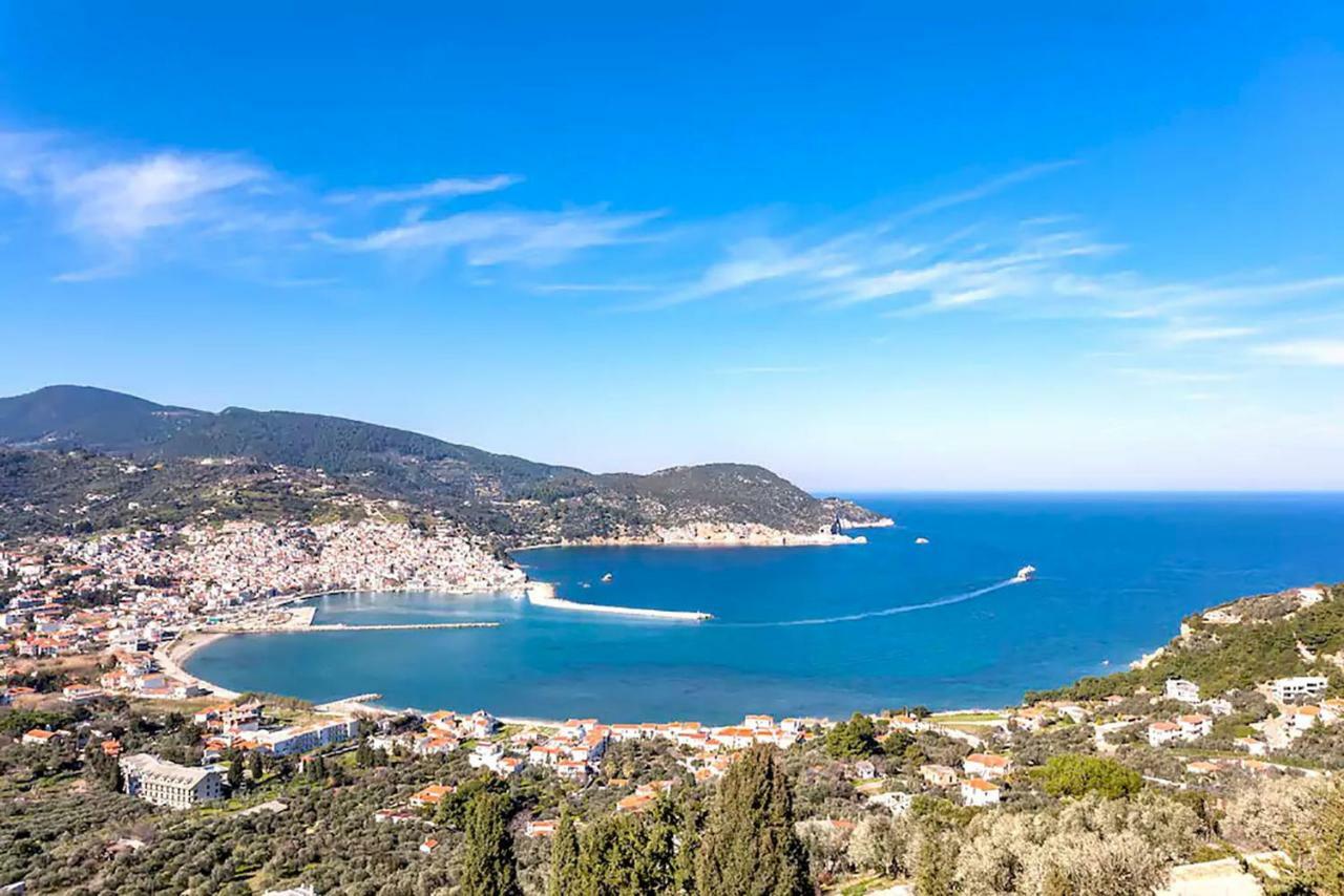 Villa Kalypso And Villa Kirki Skopelos stad Exteriör bild