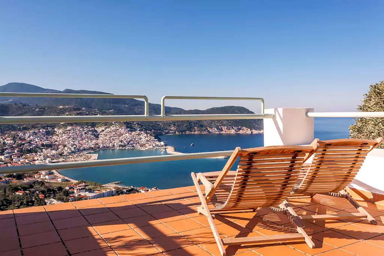 Villa Kalypso And Villa Kirki Skopelos stad Exteriör bild