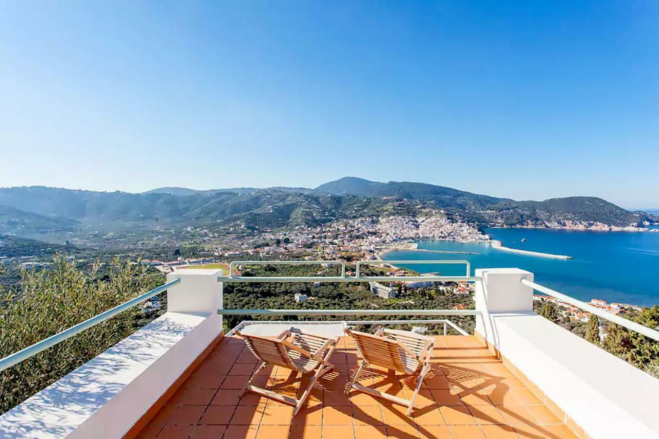 Villa Kalypso And Villa Kirki Skopelos stad Exteriör bild
