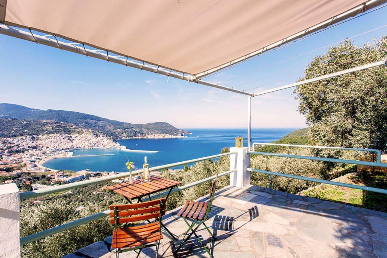 Villa Kalypso And Villa Kirki Skopelos stad Exteriör bild